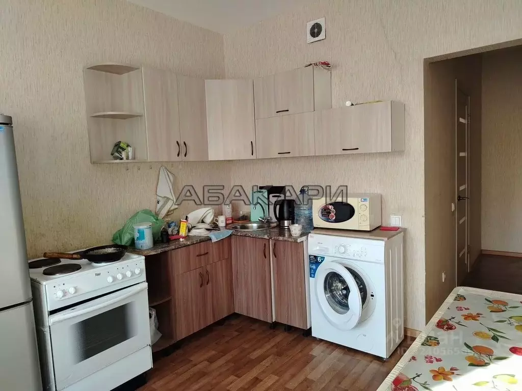 1-к кв. Красноярский край, Красноярск ул. Александра Матросова, 32 ... - Фото 1