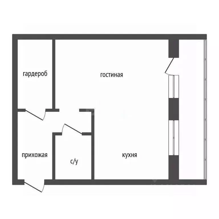 Студия Красноярский край, Емельяново пгт пер. Почтовый, 7А (40.7 м) - Фото 2