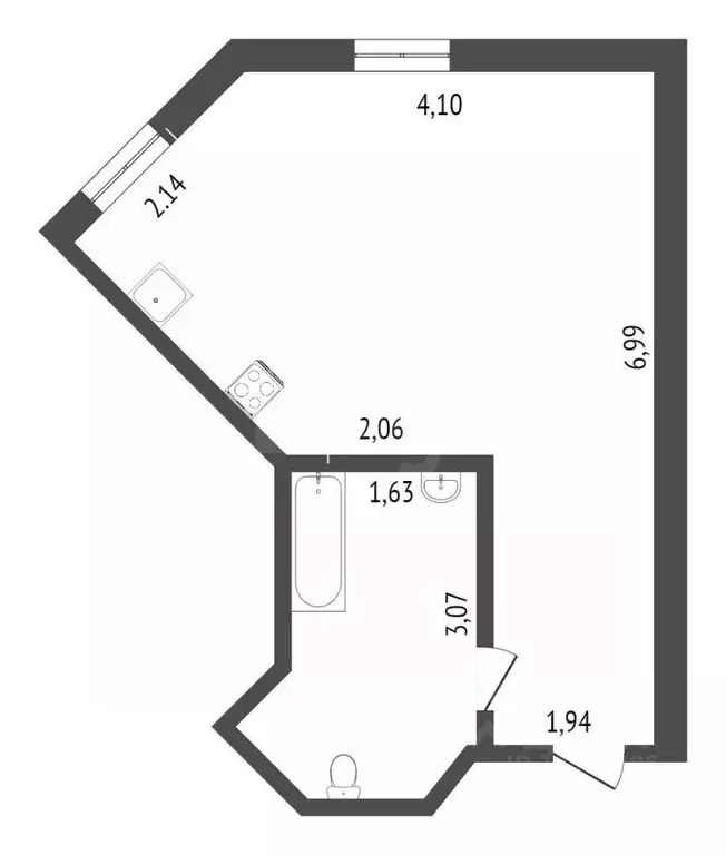 3-к кв. Бурятия, Улан-Удэ ул. Терешковой, 7А (74.7 м) - Фото 1