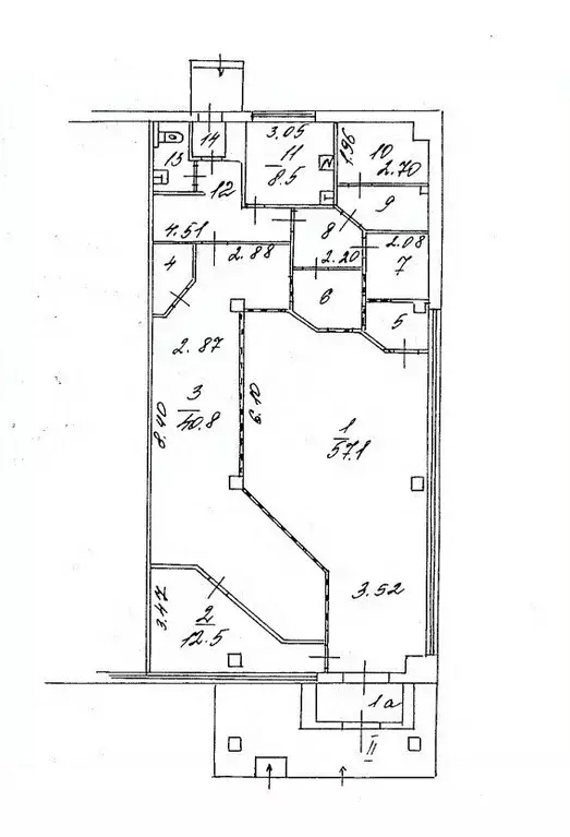 Помещение свободного назначения в Москва Зеленодольская ул., 24 (162 ... - Фото 2