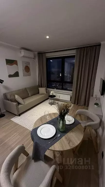 Студия Москва Боровское ш., 2к7 (22.2 м) - Фото 1