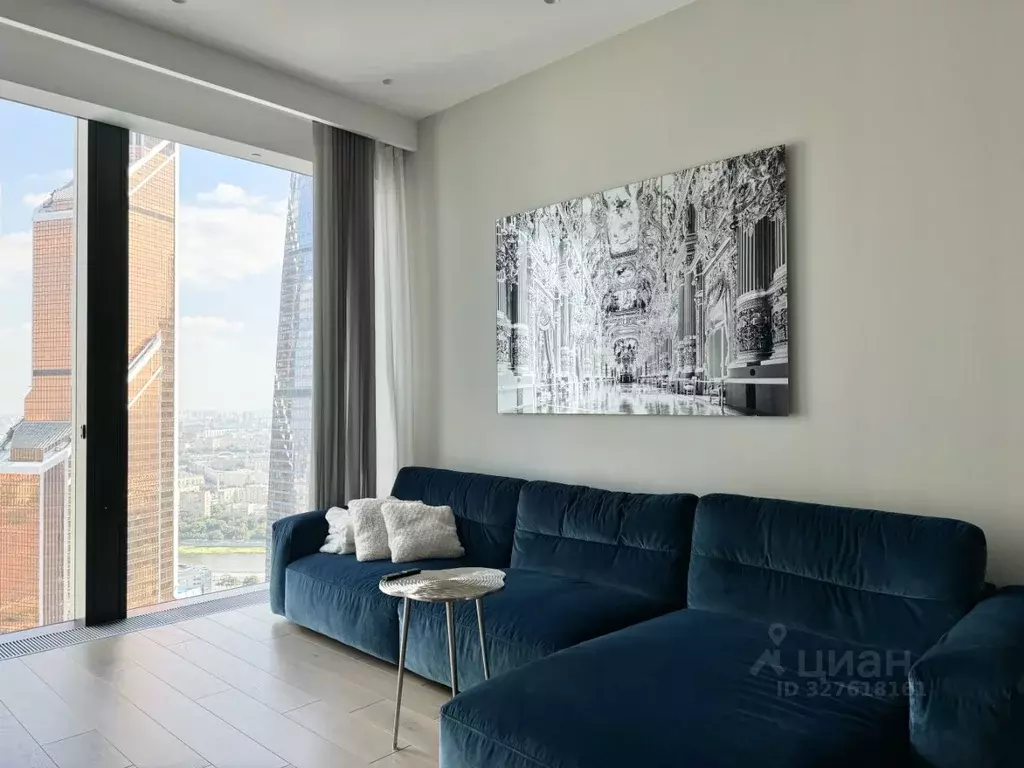 2-к кв. Москва 1-й Красногвардейский проезд, 22с1 (67.3 м) - Фото 2