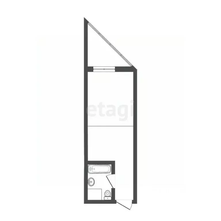 Студия Московская область, Химки Зеленая ул., 6к1 (25.3 м) - Фото 1