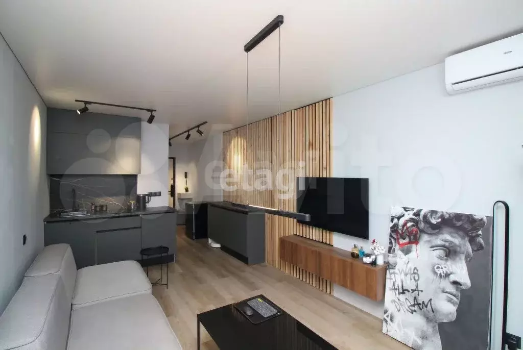 Квартира-студия, 25 м, 14/19 эт. - Фото 1