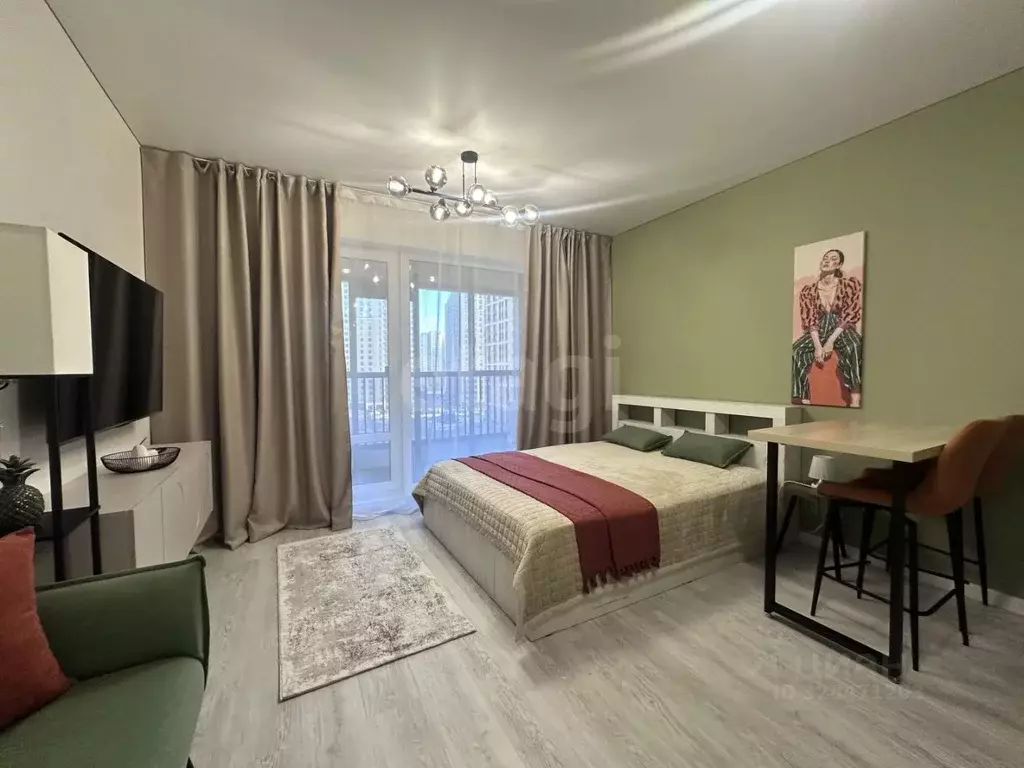 Студия Санкт-Петербург ул. Ультрамариновая, 5 (26.0 м) - Фото 1