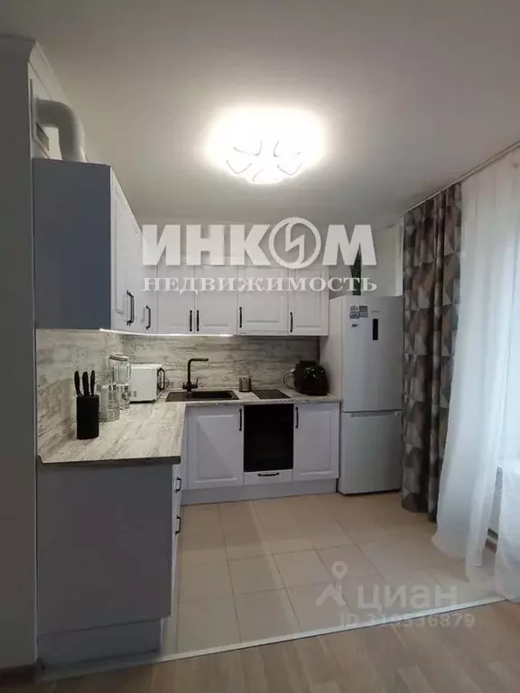 Студия Москва Боровское ш., 2Ак2 (33.7 м) - Фото 1
