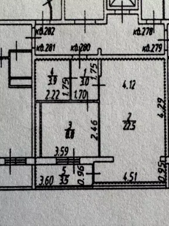 1-к. квартира, 42,7 м, 2/9 эт. - Фото 0
