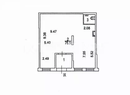 Помещение свободного назначения (85.8 м) - Фото 1