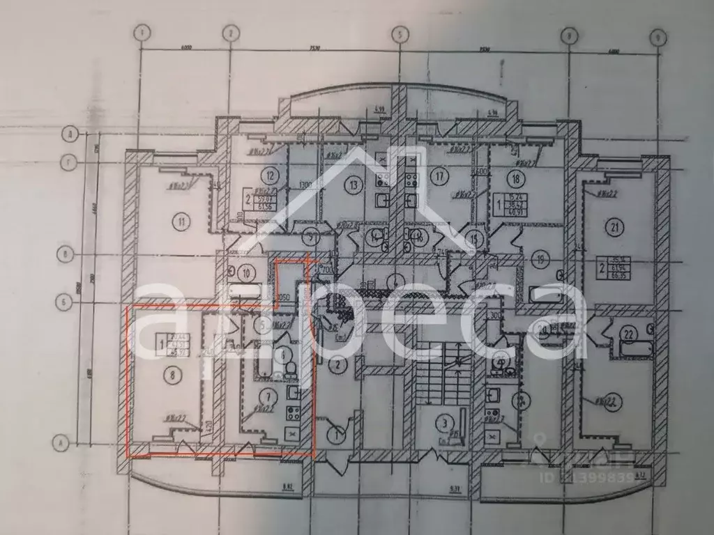 1-к кв. Самарская область, Самара Черемшанская ул., 162 (46.4 м) - Фото 1
