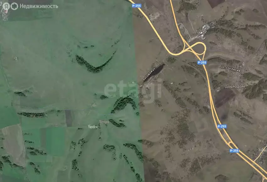 Участок в городской посёлок Берёзовка, улица Багратиона (8.5 м) - Фото 1