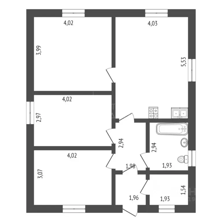 Коттедж в Тюменская область, Тюмень Усадебная ул., 470 (85 м) - Фото 1