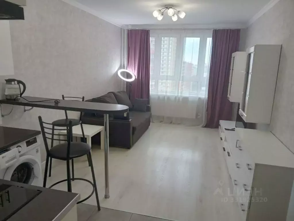 Студия Московская область, Балашиха ул. Яганова, 11 (25.0 м) - Фото 2