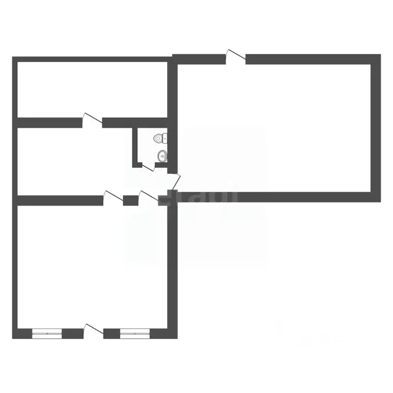 Торговая площадь в Тульская область, Щекино Шахтерская ул., 34Б (159 ... - Фото 2