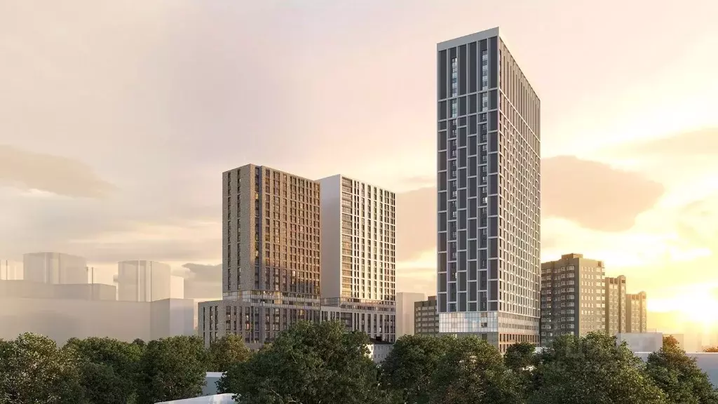 Студия Воронежская область, Воронеж ул. Летчика Демьянова, 1 (30.25 м) - Фото 2