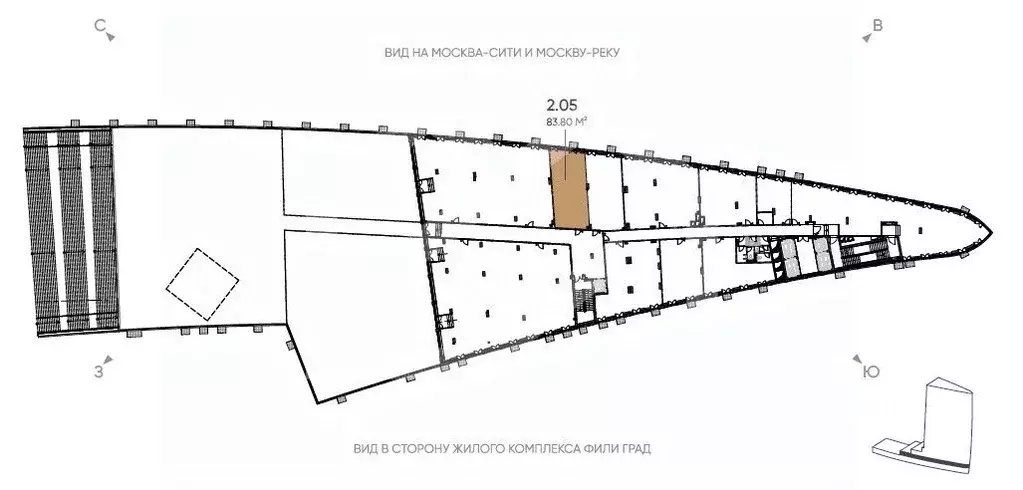 Офис в Москва ул. Заречная, вл6/1 (84 м) - Фото 2