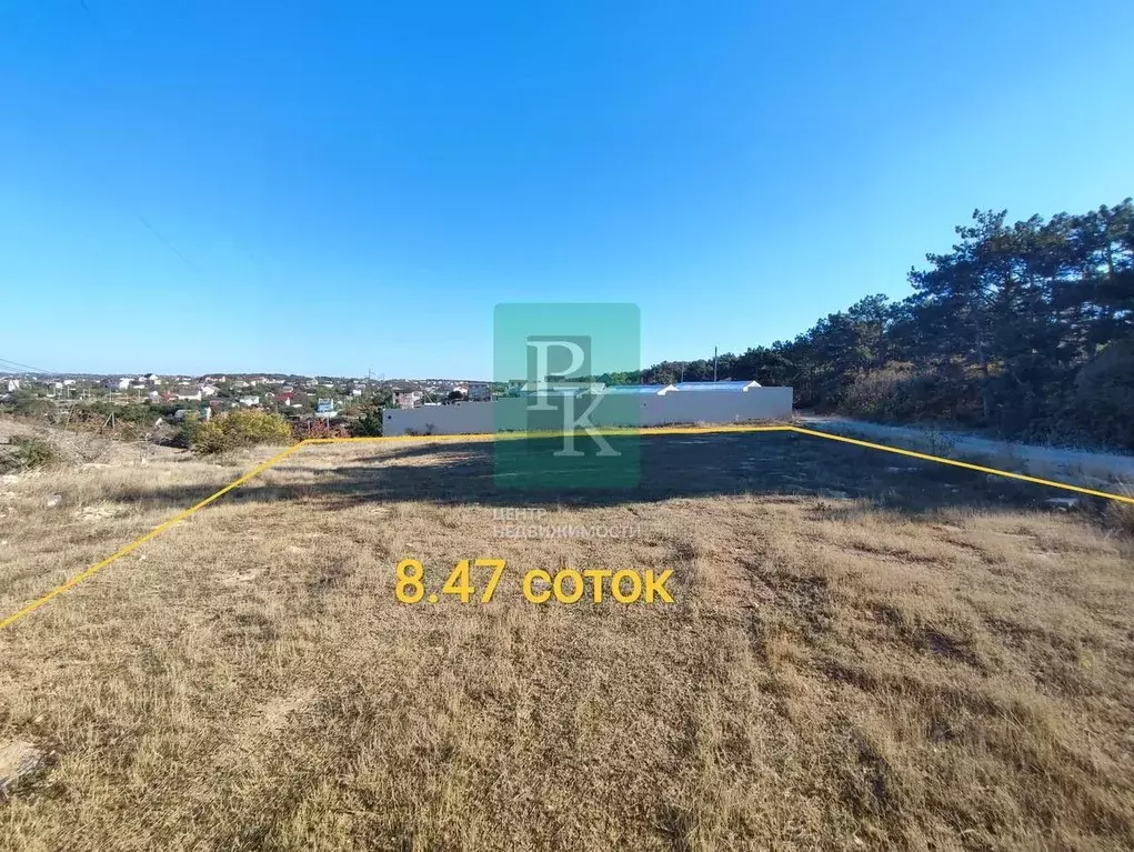 Участок в Севастополь Фиолент мкр, ул. Николы Теслы (8.0 сот.) - Фото 2