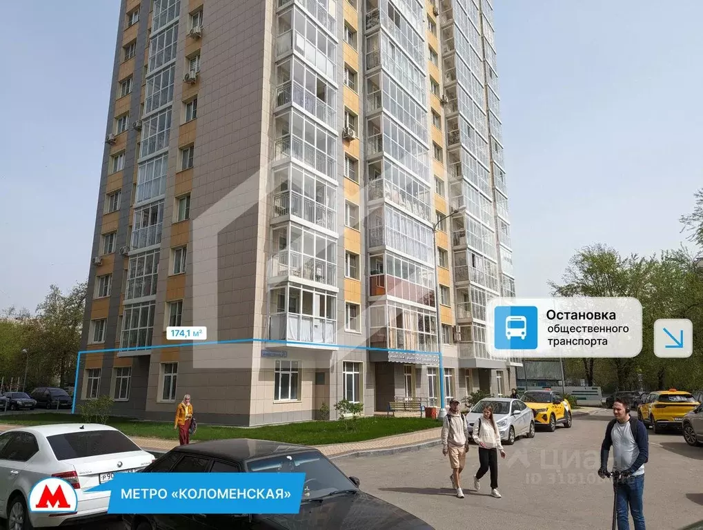 Торговая площадь в Москва Судостроительная ул., 3 (174 м) - Фото 0