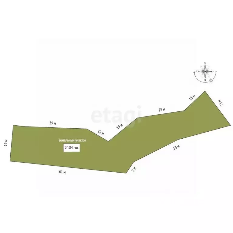 Участок в Тюменская область, Тюменский район, с. Салаирка  (20.84 ... - Фото 2