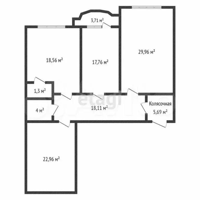 3-к. квартира, 125 м, 9/13 эт. - Фото 0