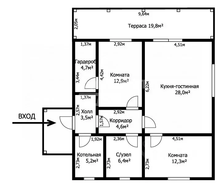 Дом в Томская область, Томский район, Зоркальцевские усадьбы ТСН ул. ... - Фото 2