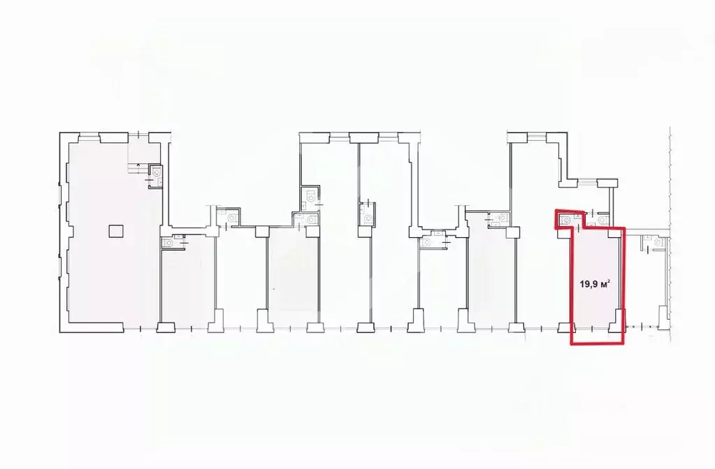 Помещение свободного назначения в Москва ул. Дмитрия Ульянова, 10/1К1 ... - Фото 2