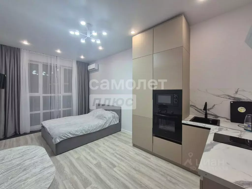 Студия Москва 3-я Хорошевская ул., 17А (28.4 м) - Фото 0