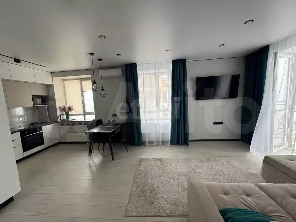 3-к. квартира, 65 м, 9/25 эт. - Фото 1