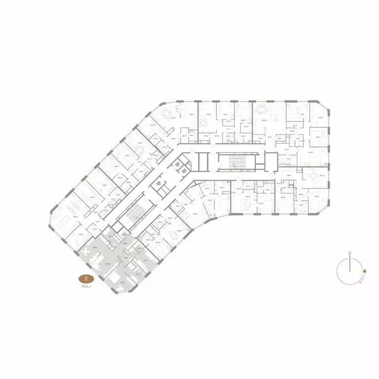 3-комнатная квартира: Москва, 1-й Можайский тупик, 8Ас15 (112.56 м) - Фото 2