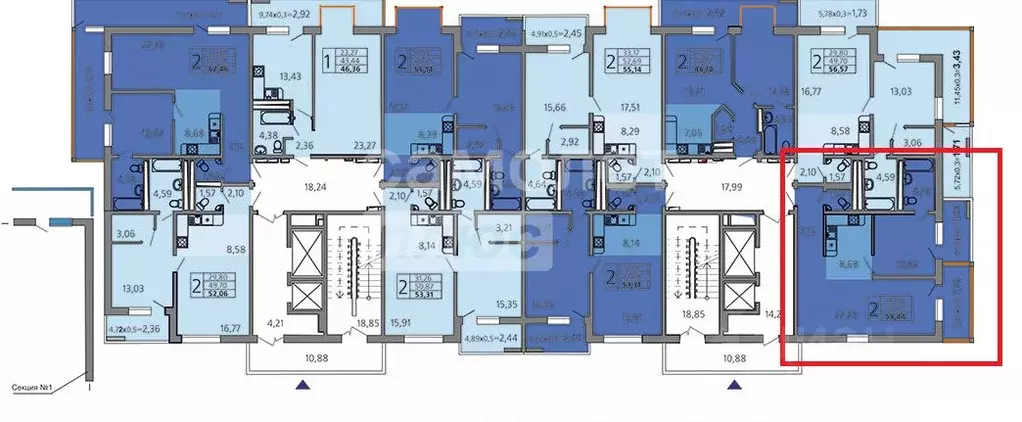 2-к кв. Краснодарский край, Анапа Владимирская ул., 148к2 (66.2 м) - Фото 2