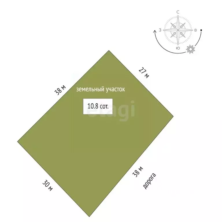 Участок в Челябинская область, Красноармейский муниципальный округ, с. ... - Фото 2