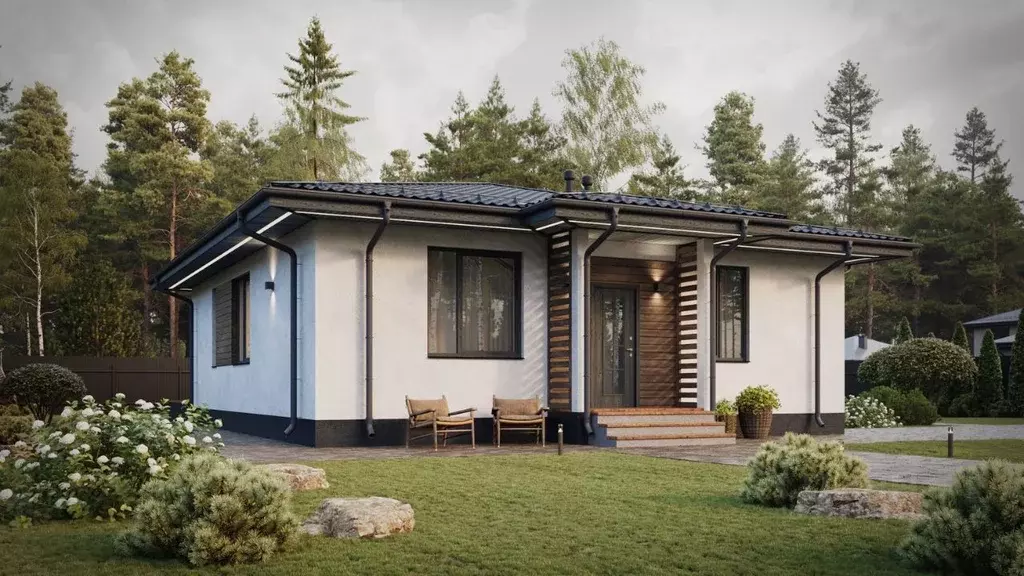 Дом в Ленинградская область, Выборгский район, Первомайское с/пос, ... - Фото 1