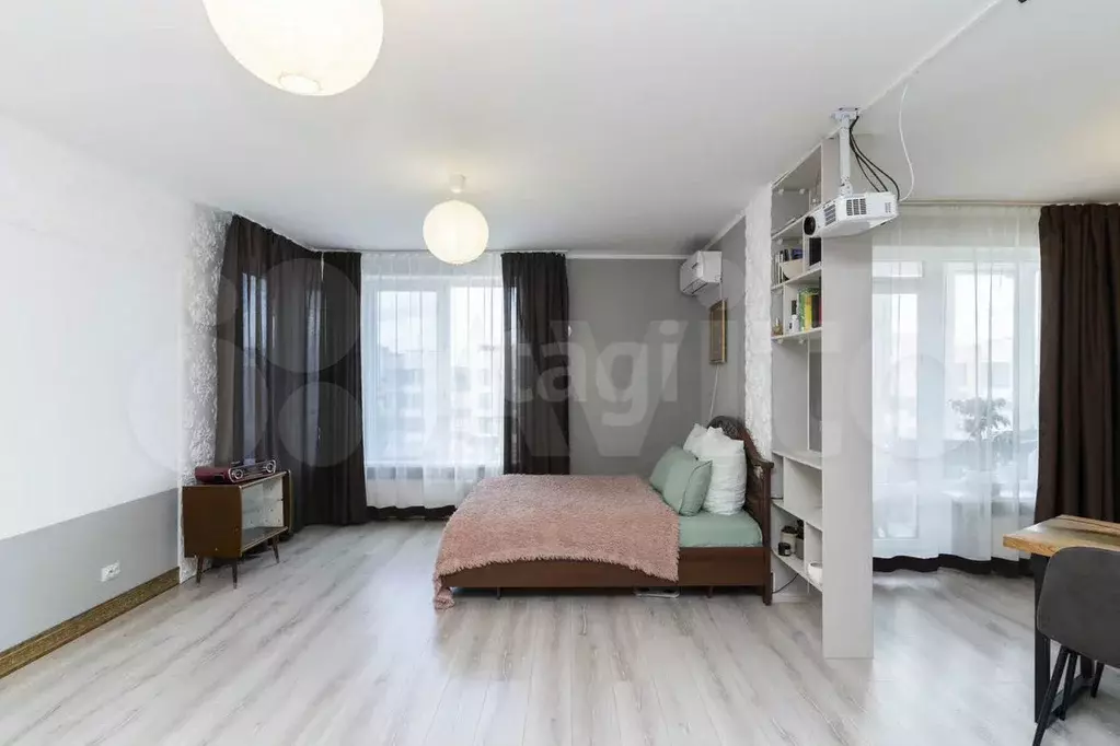 1-к. квартира, 49,6 м, 4/4 эт. - Фото 1
