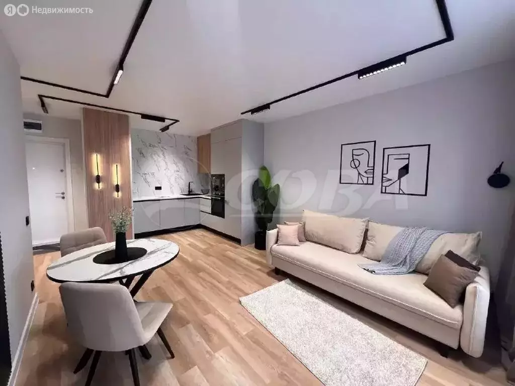 1-комнатная квартира: Тюмень, Полевая улица, 117к4 (39.7 м) - Фото 1