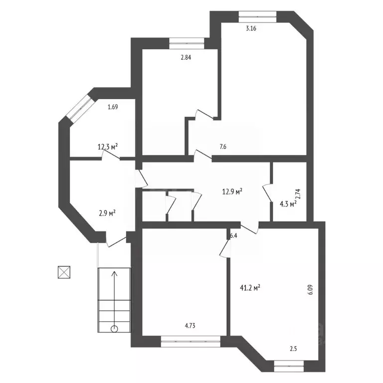 Помещение свободного назначения в Тюменская область, Тюмень ул. ... - Фото 2