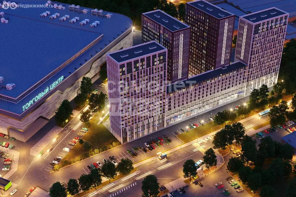 Квартира-студия: Москва, Новоостаповская улица, 20 (21.9 м) - Фото 1