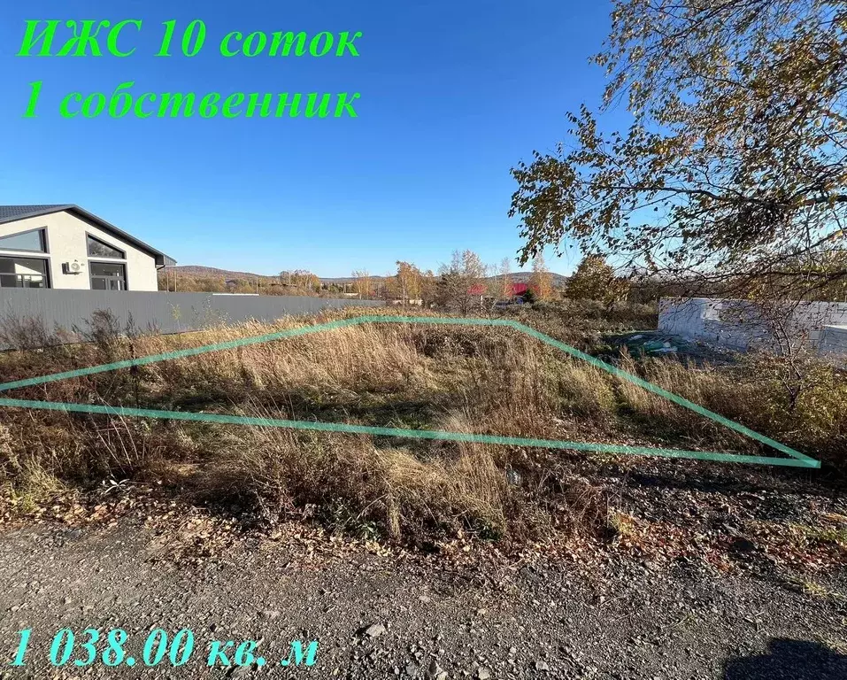 Участок в Хабаровский край, Хабаровский район, с. Сосновка  (10.0 ... - Фото 1