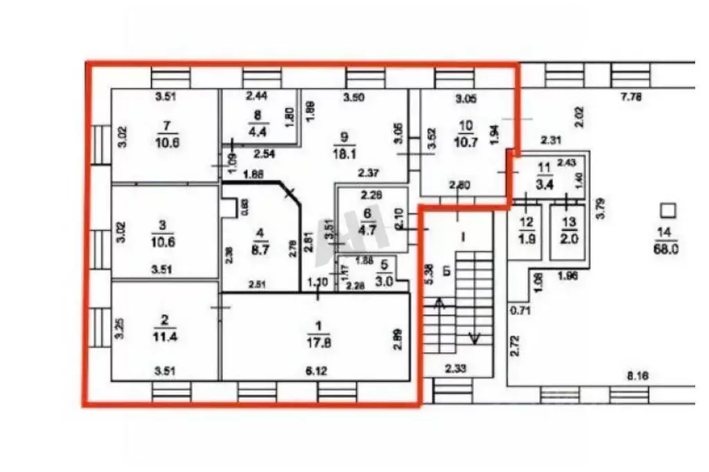 Офис в Москва Большая Новодмитровская ул., 36С3 (89 м) - Фото 2