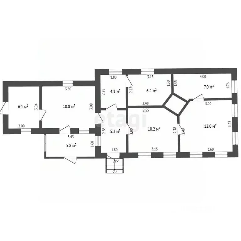 Дом в Ростовская область, Батайск Заводская ул. (68 м) - Фото 1