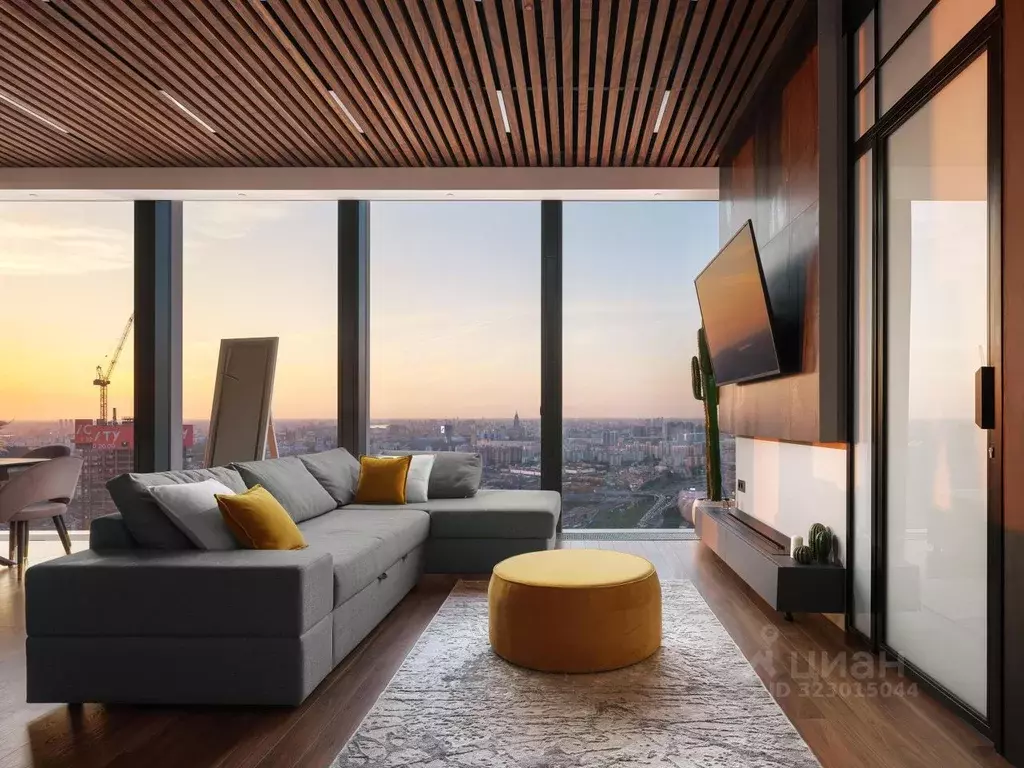 3-к кв. Москва 1-й Красногвардейский проезд, 22с2 (95.0 м) - Фото 1