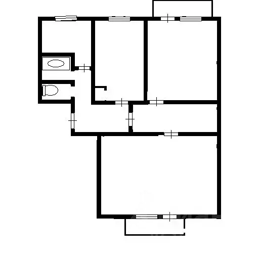 3-к кв. Башкортостан, Уфа ул. Максима Рыльского, 7 (64.4 м) - Фото 1