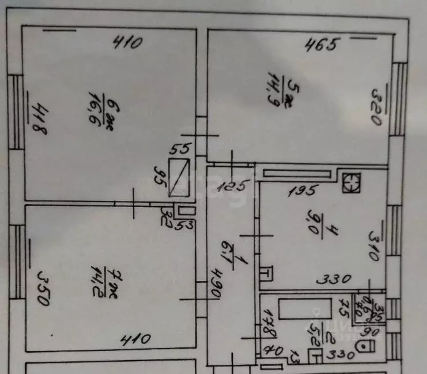 3-к кв. Калининградская область, Калининград Транспортная ул., 14 ... - Фото 2