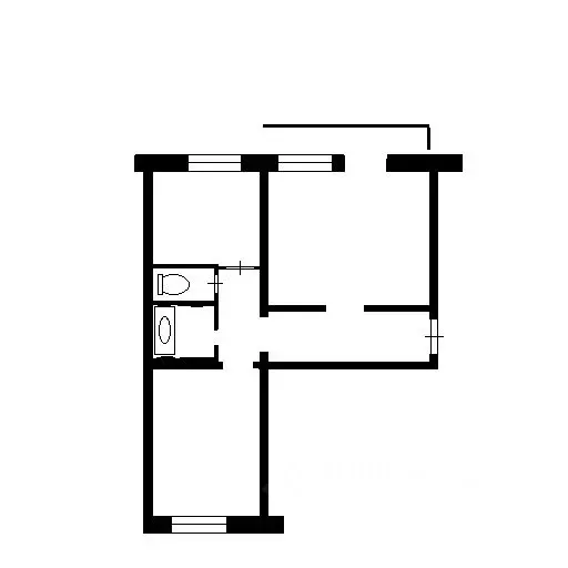 2-к кв. Красноярский край, Красноярск Судостроительная ул., 133 (54.7 ... - Фото 1