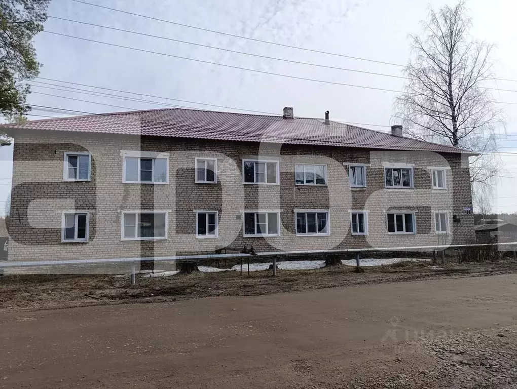 3-к кв. Костромская область, Ветлужский пгт ул. Энтузиастов, 17 (44.6 ... - Фото 1