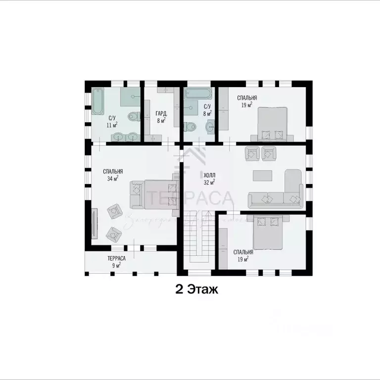 Дом в Ленинградская область, Сертолово Всеволожский район, Медное ... - Фото 2