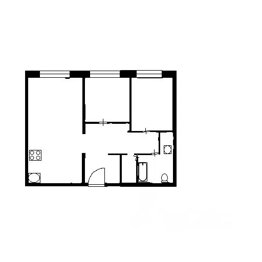 3-к кв. Москва Северное Чертаново мкр, 1А (97.3 м) - Фото 2