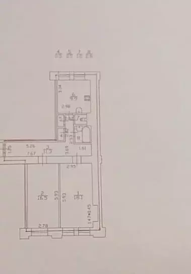Продаётся 2-к квартира, 60.4 м - Фото 1