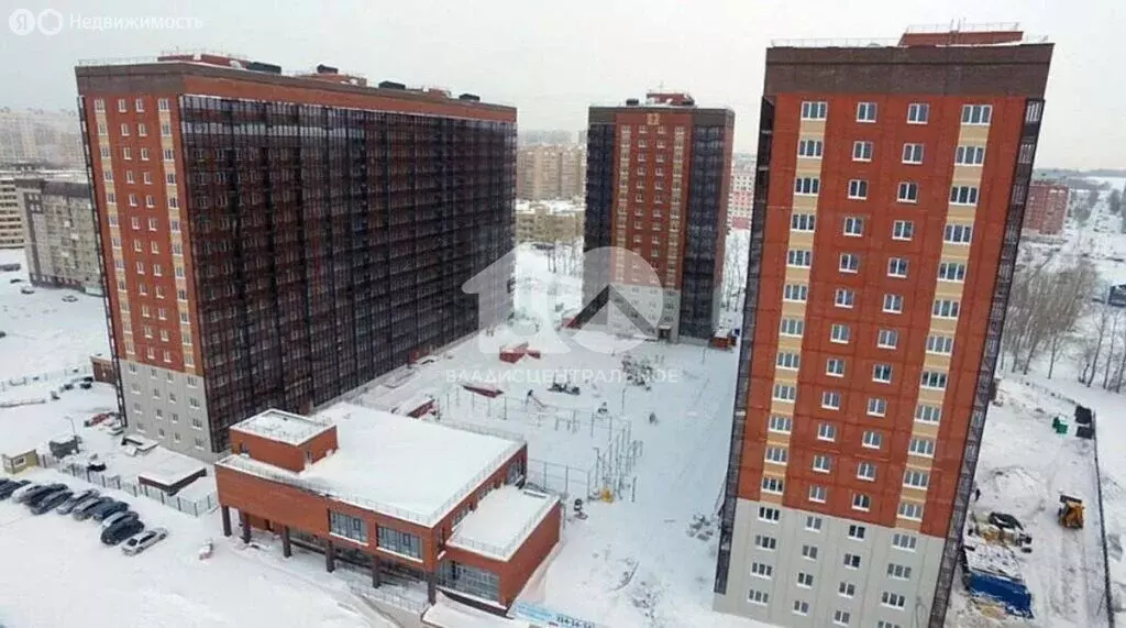 Квартира-студия: Новосибирск, улица Мясниковой, 6/1 (32 м) - Фото 1