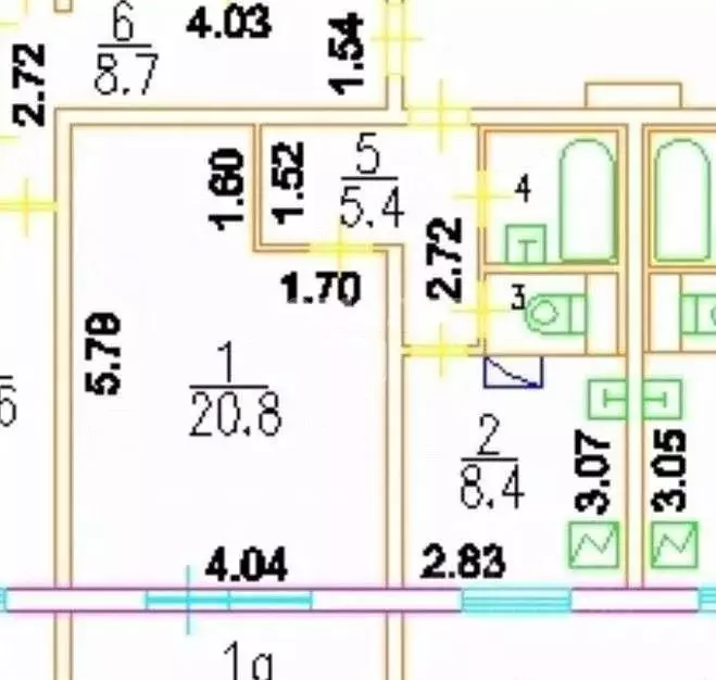 1-к кв. Москва ул. Марьинский Парк, 35 (38.5 м) - Фото 2