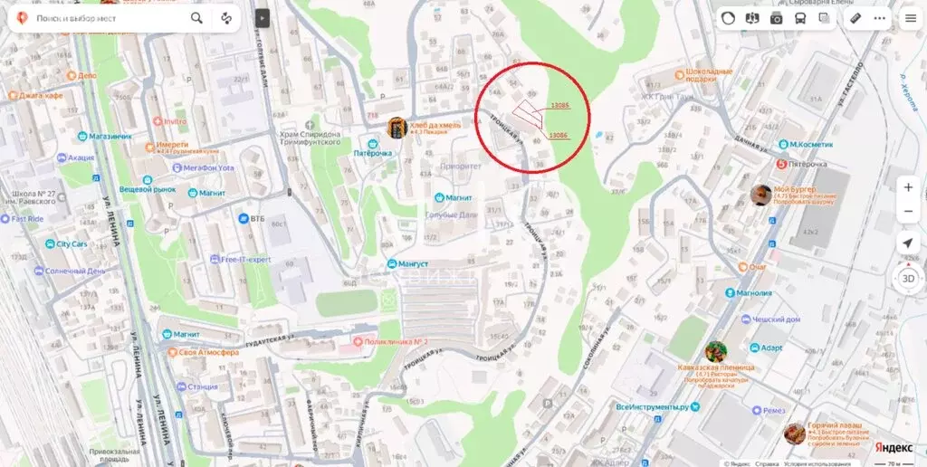 Участок в Адлер, Троицкая улица, 42 (17.51 м) - Фото 2