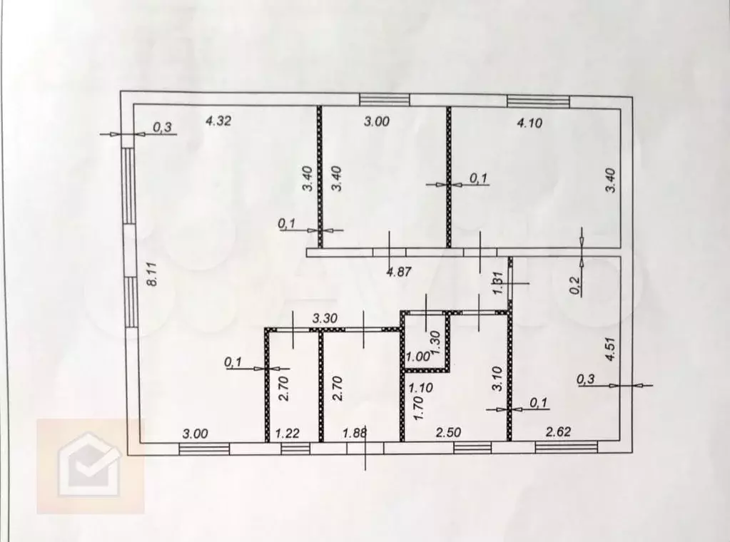 Дом 94,3 м на участке 4 сот. - Фото 0